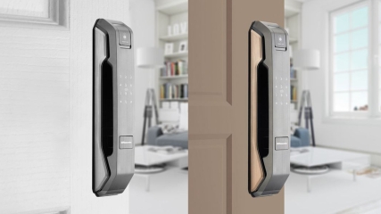 【新品開箱】Rasonic RSL-VF03 智能指靜脈門鎖 | 成手Hand cream＋戴住手套都開到門？| 防貓眼門＋防小黑盒＝賊仔剋星！  